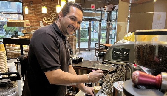 Wesbrook Village - Blenz coffee Aman